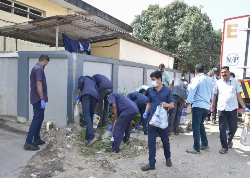 CLEANING DRIVE AT TERLS AREA