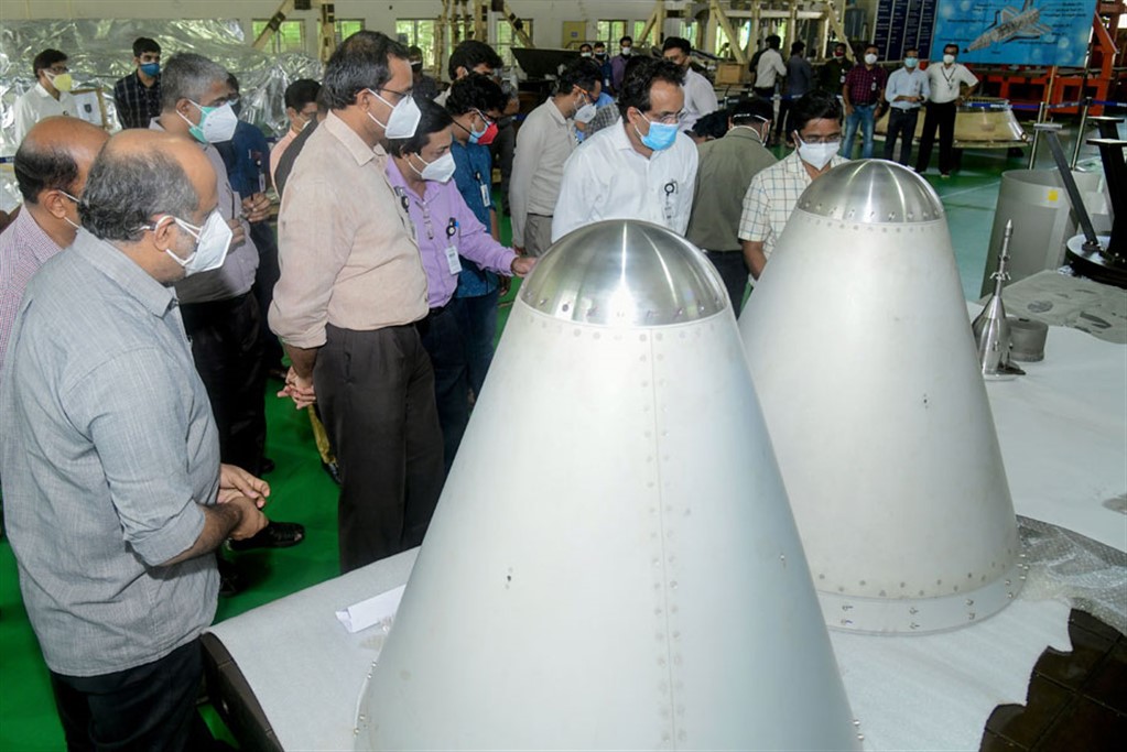 Handing over of CES Nose Cone