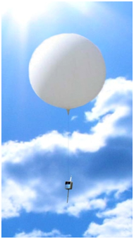 Sonde on ascent