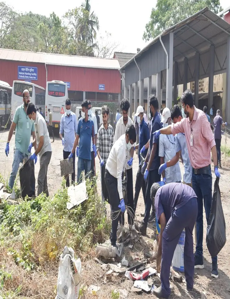 CLEANING DRIVE AT TERLS AREA
