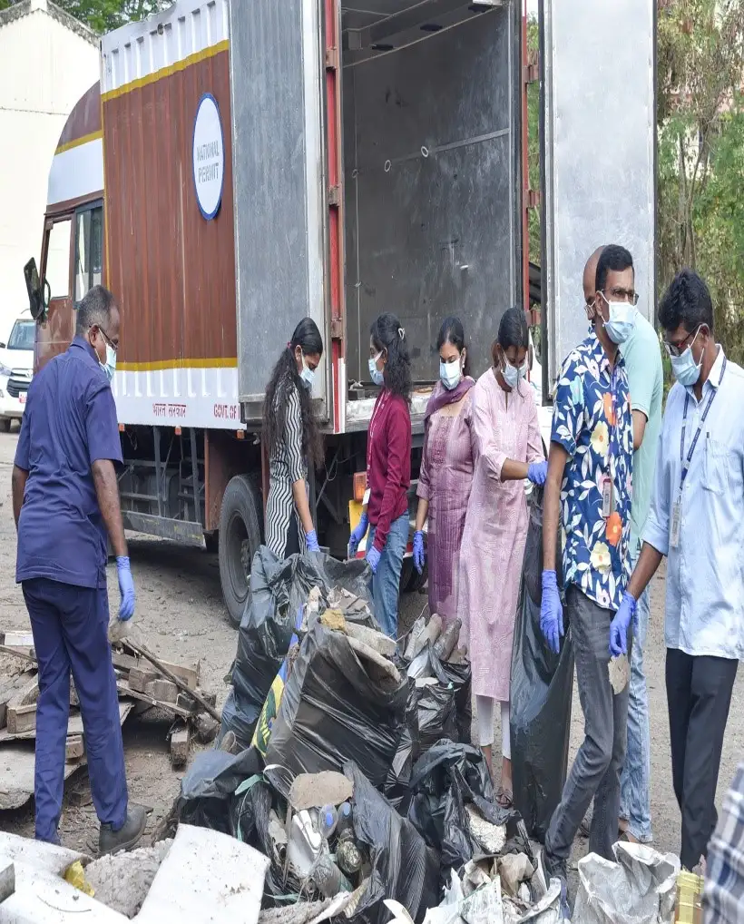 CLEANING DRIVE AT TERLS AREA
